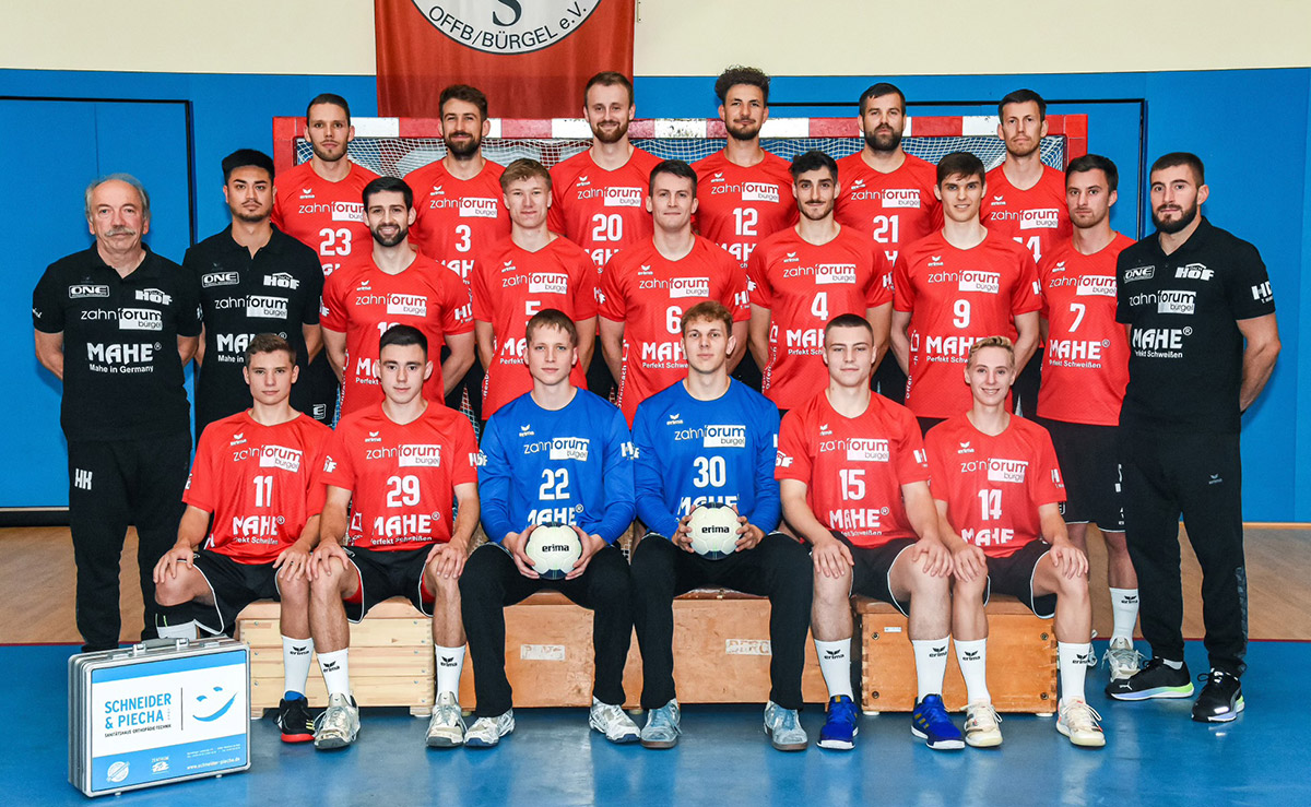 Männer-Handballmannschaft der TSG Offenbach-Bürgel